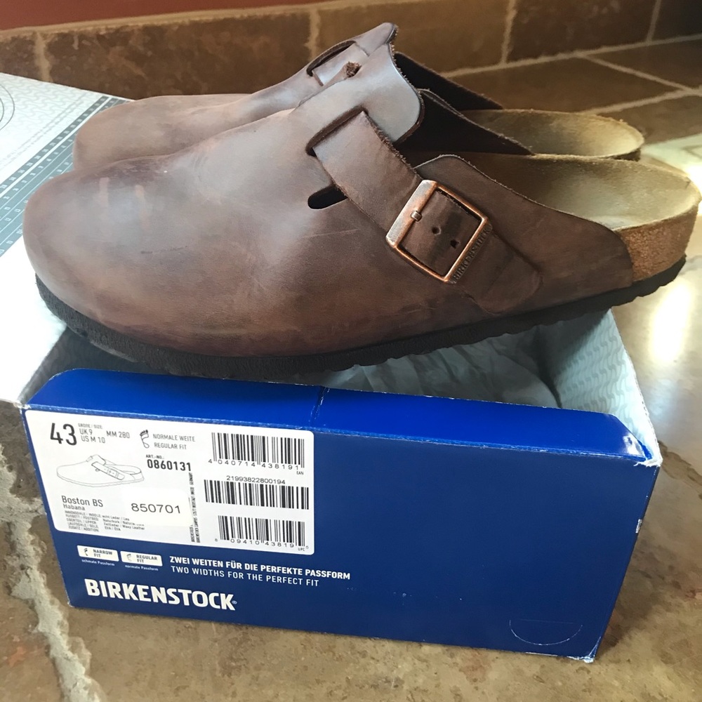 Birkenstock Boston BS Habana 43 Clogs